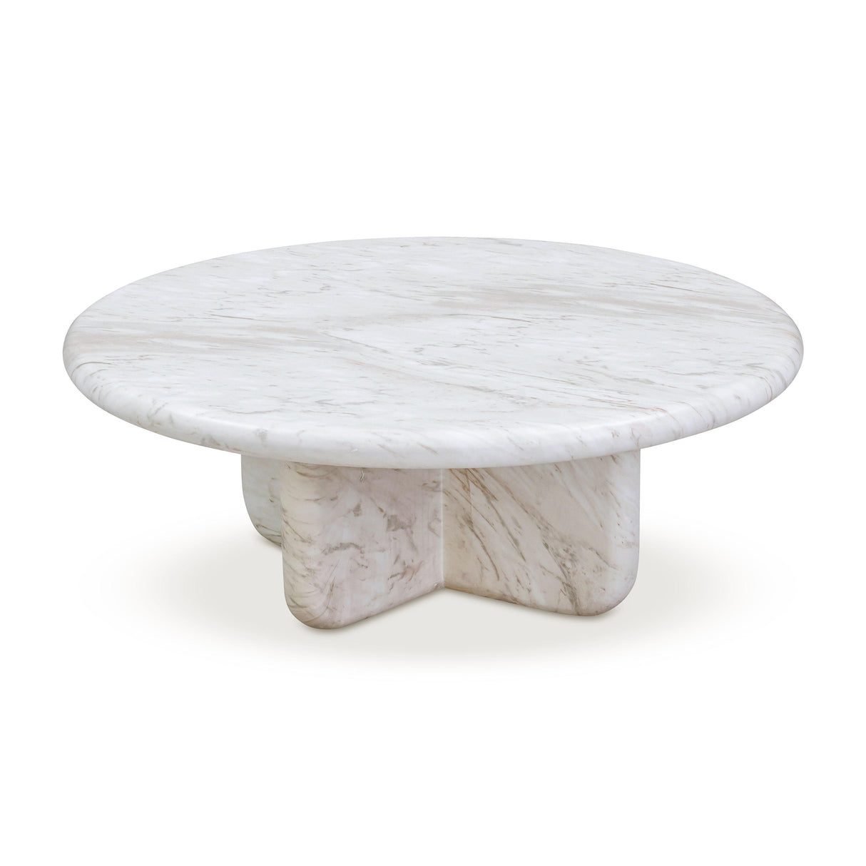 TOV Juju Marble Indoor/Outdoor 32 inch Short Coffee Table