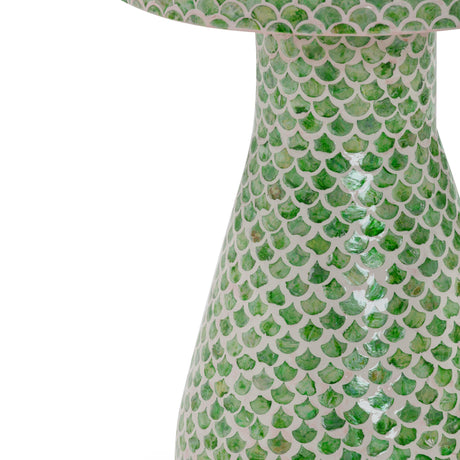 TOV Halio Green Shell Side Table