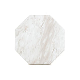 TOV Esme Faux Marble Indoor/Outdoor Round Side Table