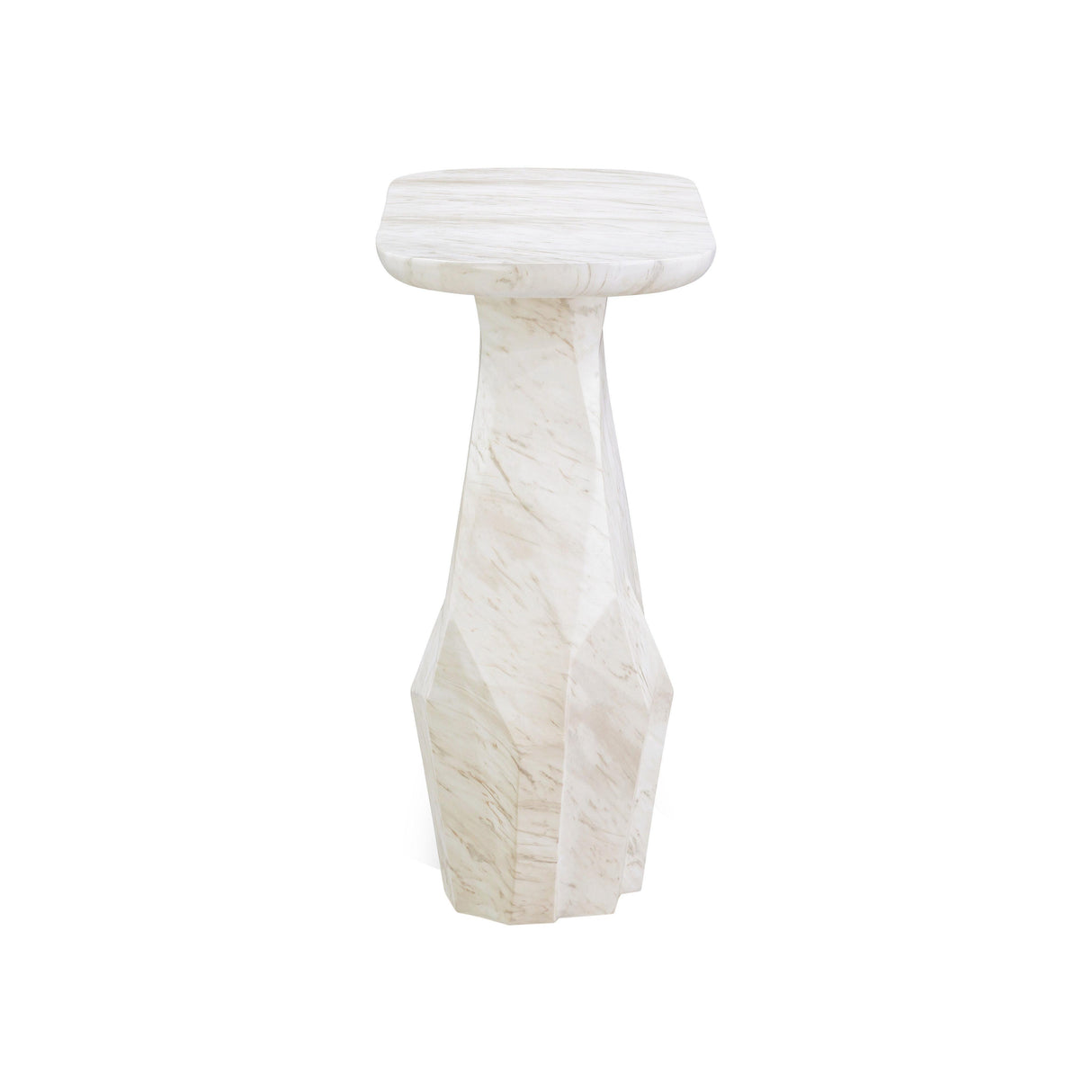 TOV Esme Faux Marble Indoor/Outdoor Long Console Table