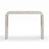 TOV Opus Cream Capiz Shell Console Table