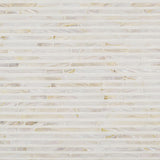 TOV Opus Cream Capiz Shell Console Table