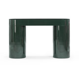 TOV Mira Deep Green High Gloss Console Table