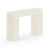 TOV Mira Cream High Gloss Console Table