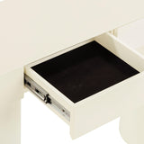 TOV Mira Cream High Gloss Console Table