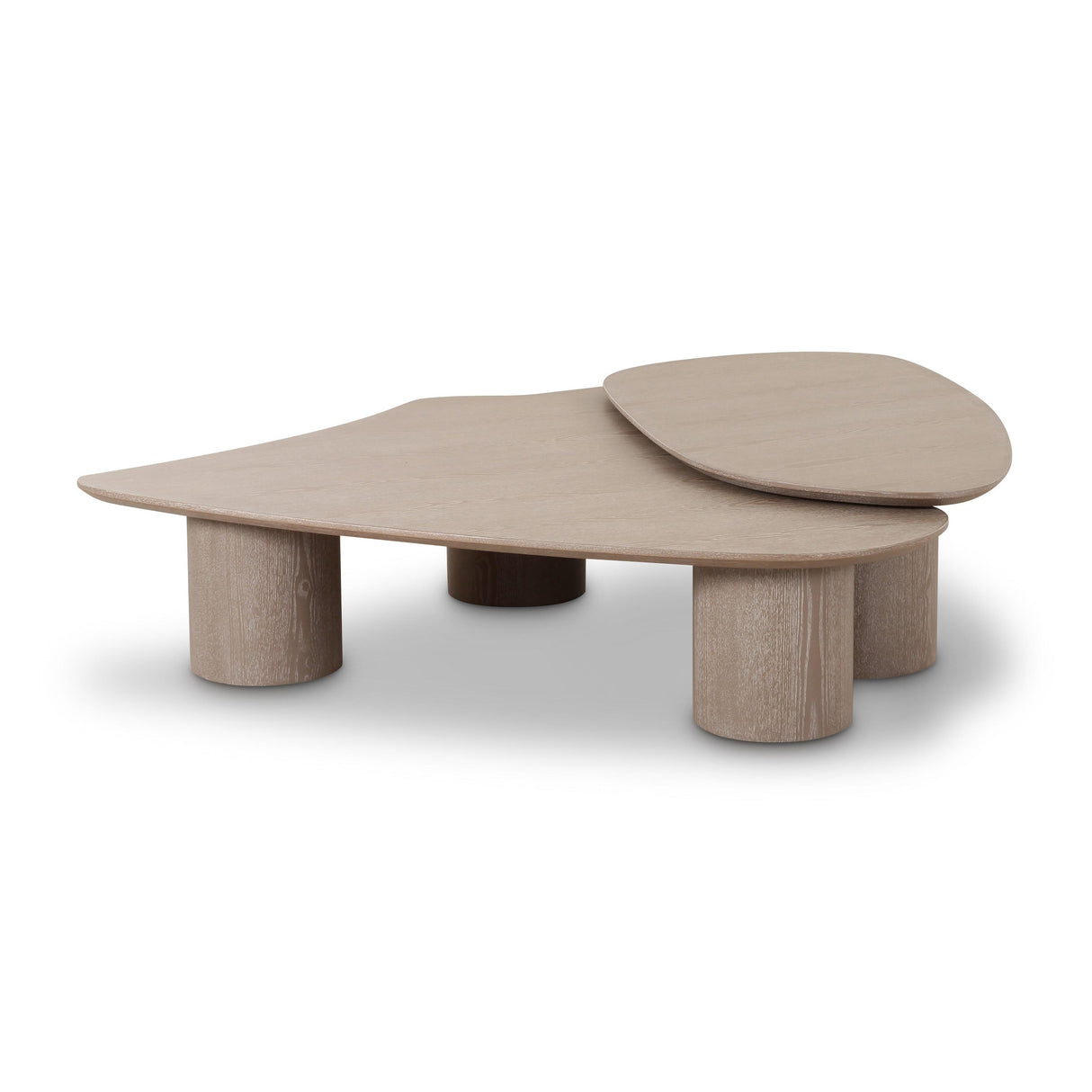 TOV Rhema Washed Ash Nesting Coffee Table Set