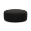 TOV Broohah Black Boucle Ottoman