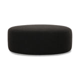 TOV Broohah Black Boucle Ottoman