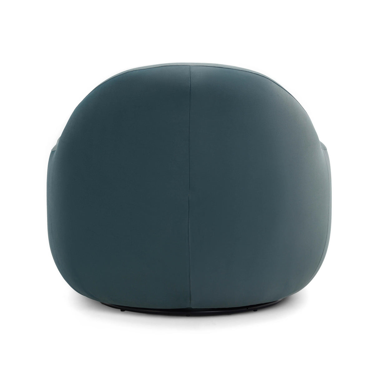 TOV Tiago Dark Teal Velvet Swivel Chair