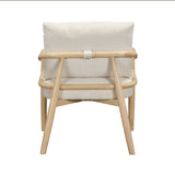 TOV Dixie Cream Performance Corduroy Accent Chair