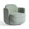 TOV Wolfie Mint Green Velvet Swivel Chair