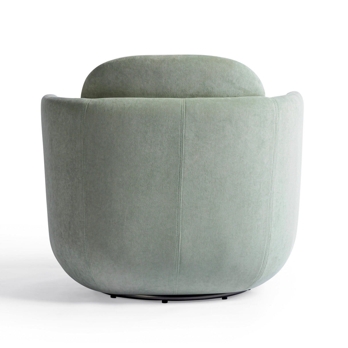 TOV Wolfie Mint Green Velvet Swivel Chair