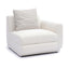 TOV Perry Cream Chenille Modular RAF Corner Chair