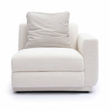 TOV Perry Cream Chenille Modular RAF Corner Chair