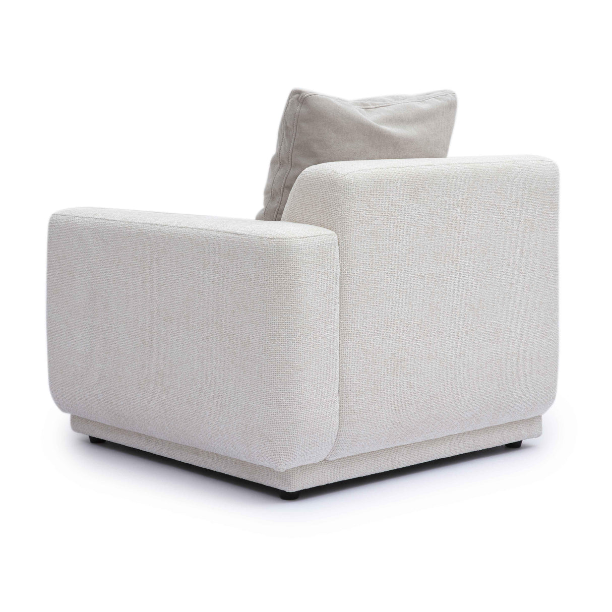 TOV Perry Cream Chenille Modular RAF Corner Chair