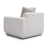 TOV Perry Cream Chenille Modular RAF Corner Chair