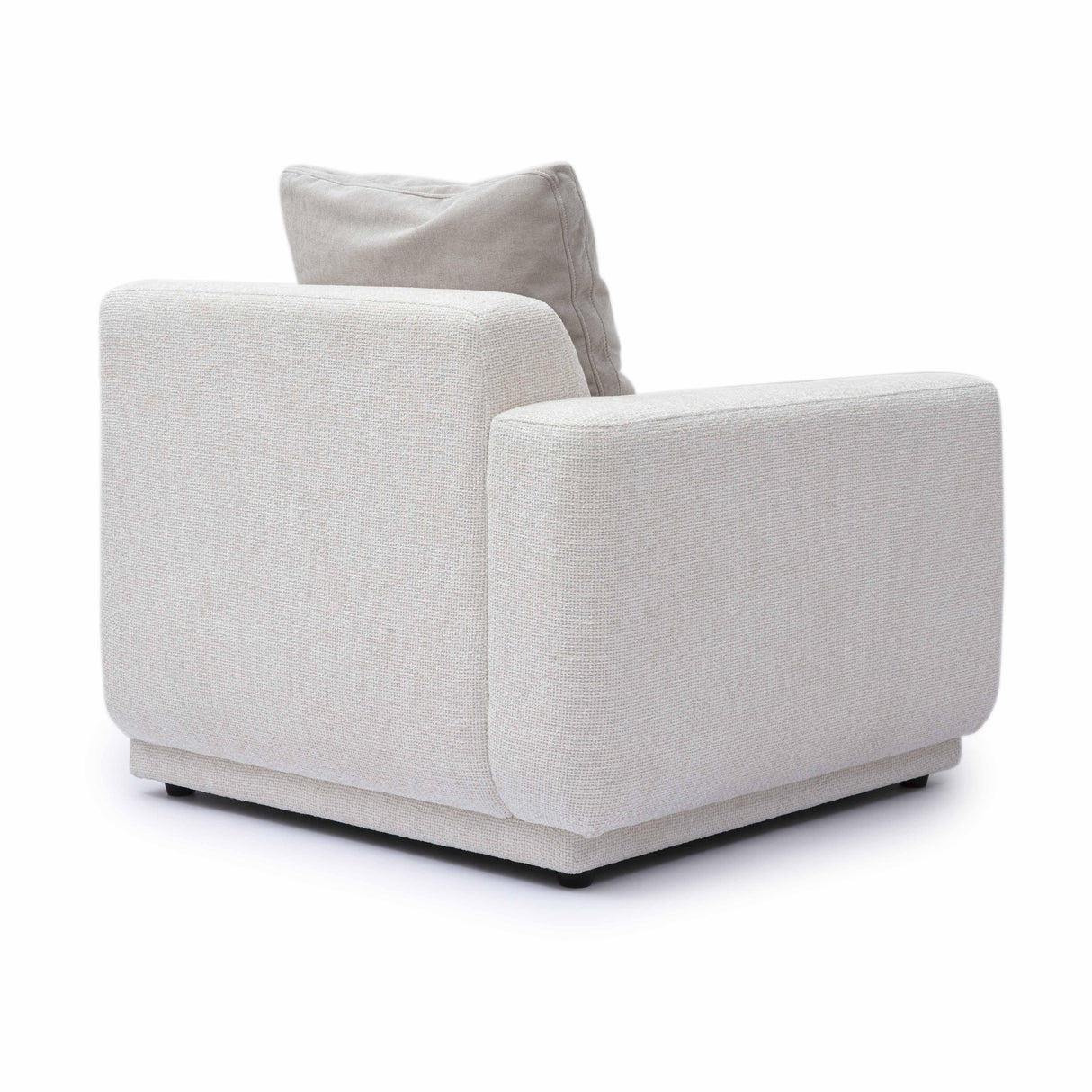 TOV Perry Cream Chenille Modular LAF Corner Chair