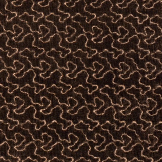 Lee Jofa MARLOWE VELVET BROWN Upholstery Fabric