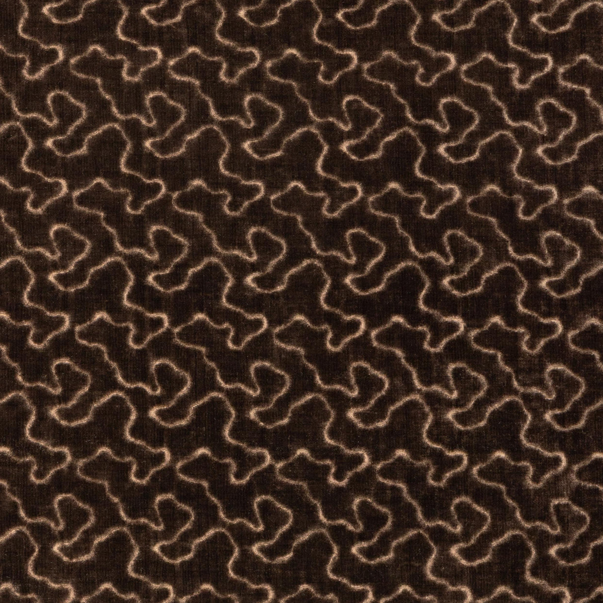 Lee Jofa MARLOWE VELVET BROWN Upholstery Fabric