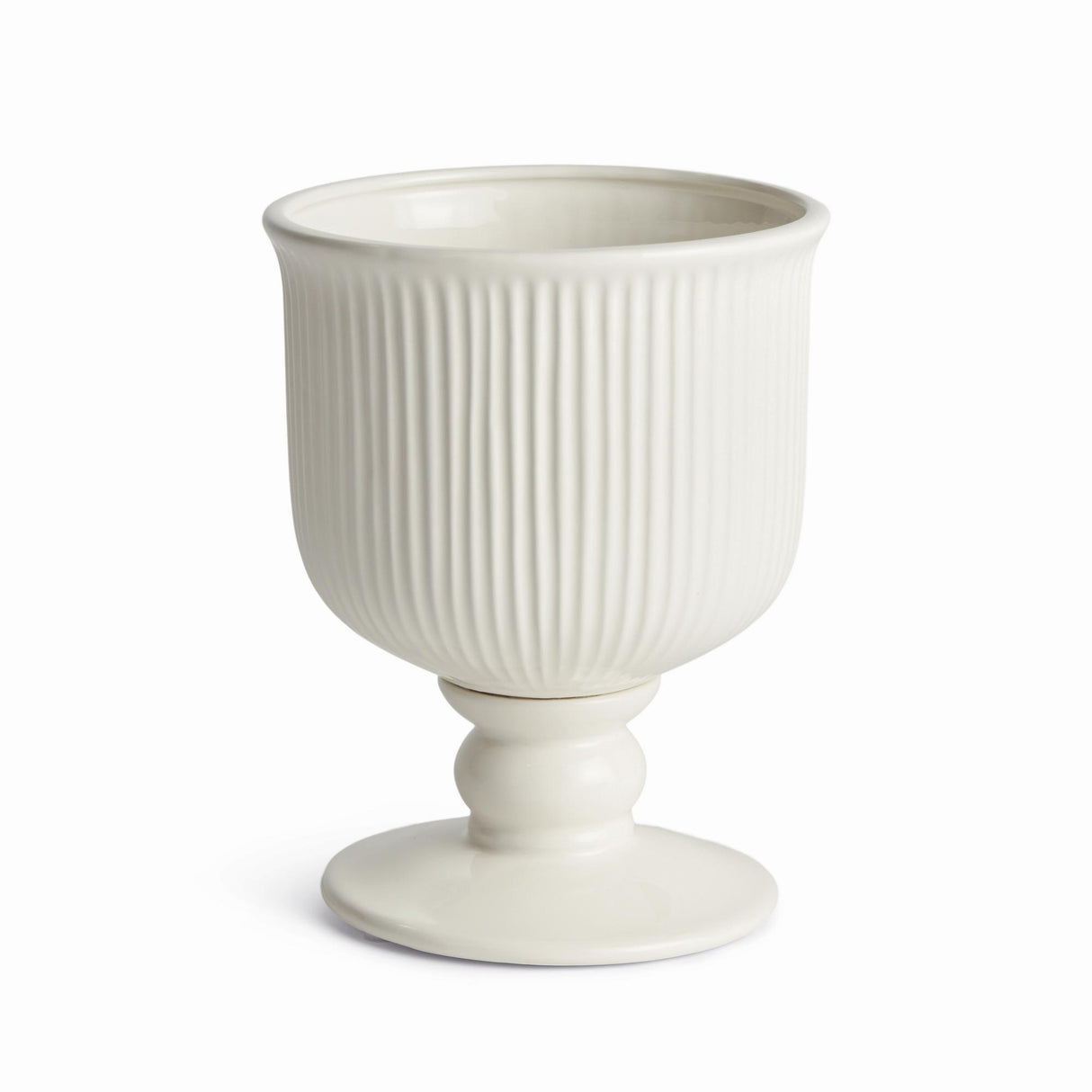 Napa White SINCLAIR FOOTED URN SMALL