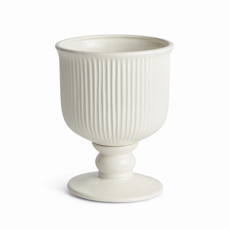 Napa White SINCLAIR FOOTED URN SMALL