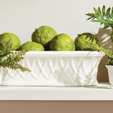 Napa White HILLINGDON OBLONG CACHEPOT