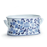 Napa Classic Blue/White BARCLAY BUTERA DYNASTY LOTUS PLANTER