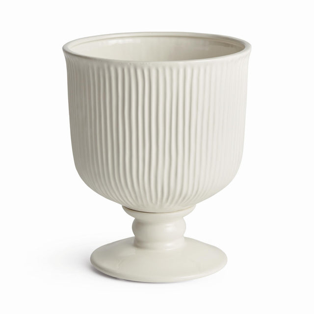 Napa White SINCLAIR FOOTED URN LARGE