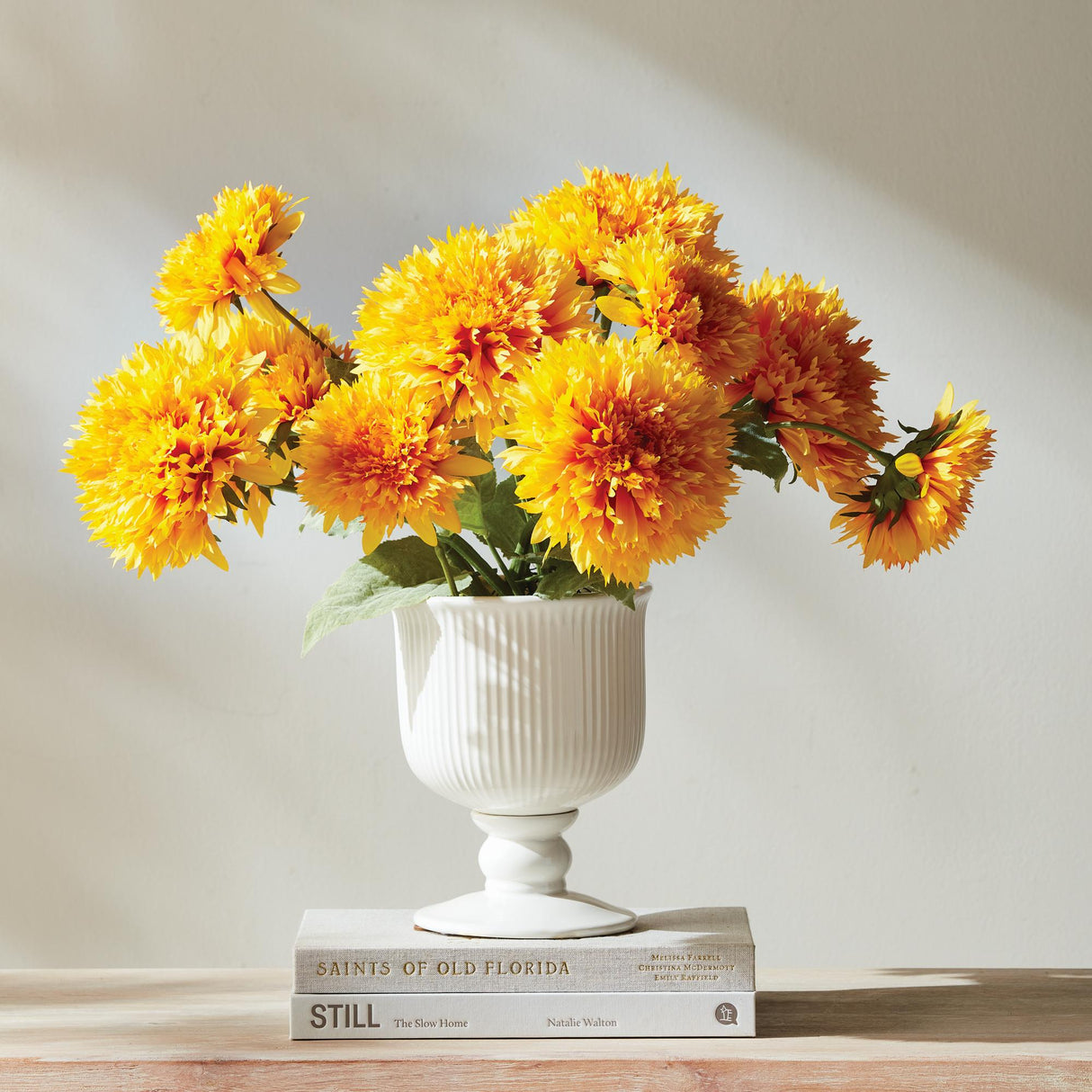 Napa White SINCLAIR FOOTED URN LARGE