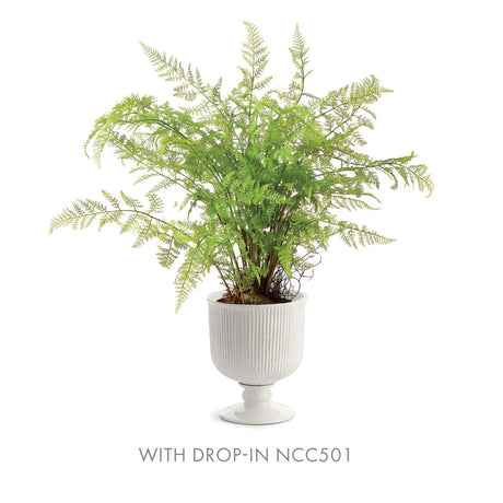 Napa White SINCLAIR FOOTED URN LARGE