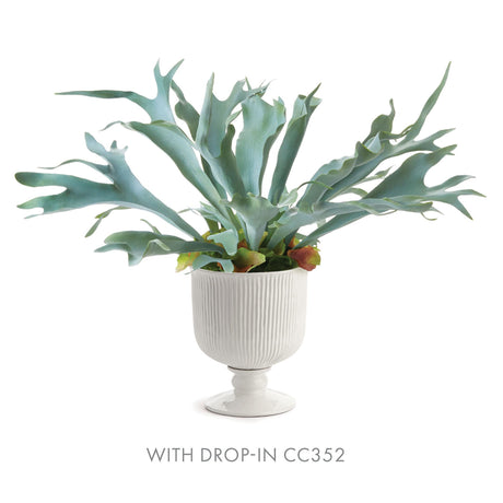 Napa White SINCLAIR FOOTED URN LARGE