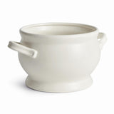 Napa White BRADFORD DECORATIVE FOOTED BOWL