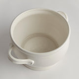 Napa White BRADFORD DECORATIVE FOOTED BOWL