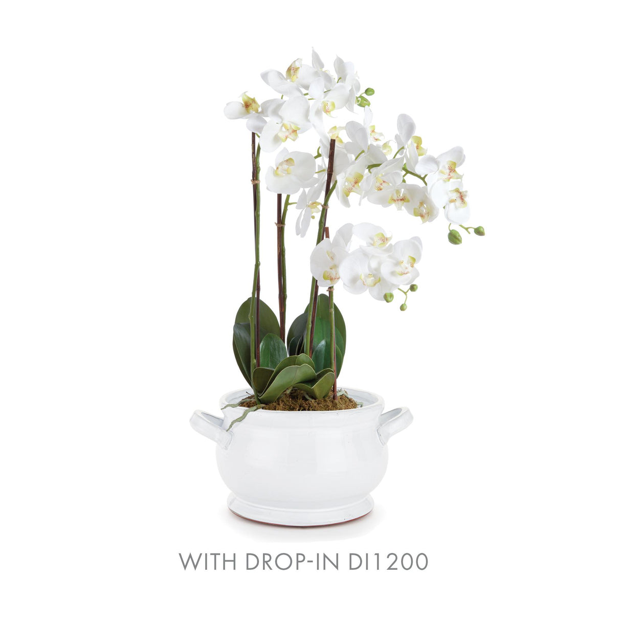 Napa White BRADFORD DECORATIVE FOOTED BOWL