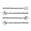 Napa Stainless Steel GROVE STIRRING SPOONS, SET OF 4