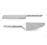 Napa Stainless Steel GROVE DESSERT SERVERS, SET OF 2