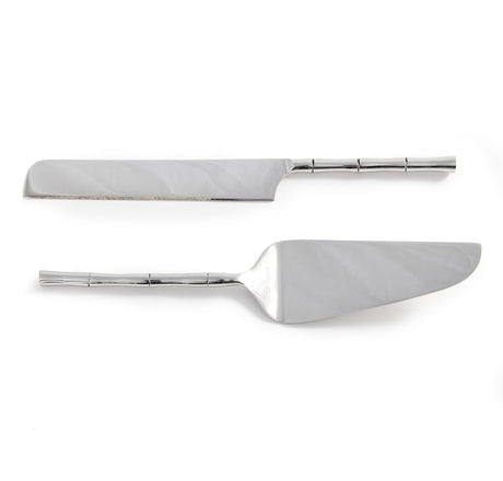 Napa Stainless Steel GROVE DESSERT SERVERS, SET OF 2