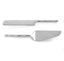 Napa Stainless Steel GROVE DESSERT SERVERS, SET OF 2