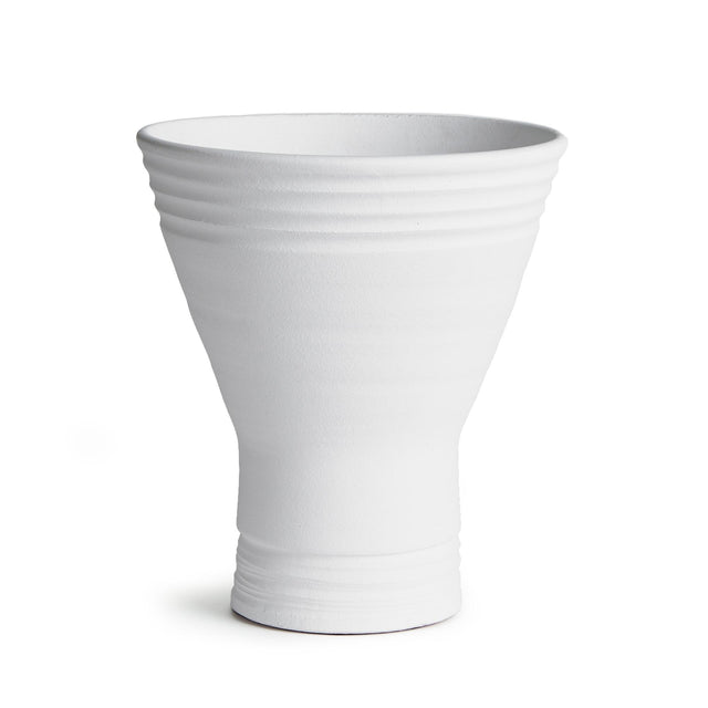 Napa White LARSON VASE SHORT