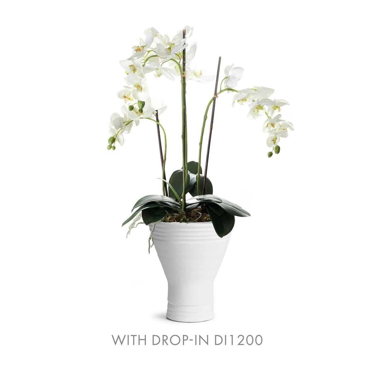 Napa White LARSON VASE SHORT