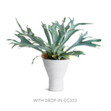 Napa White LARSON VASE SHORT