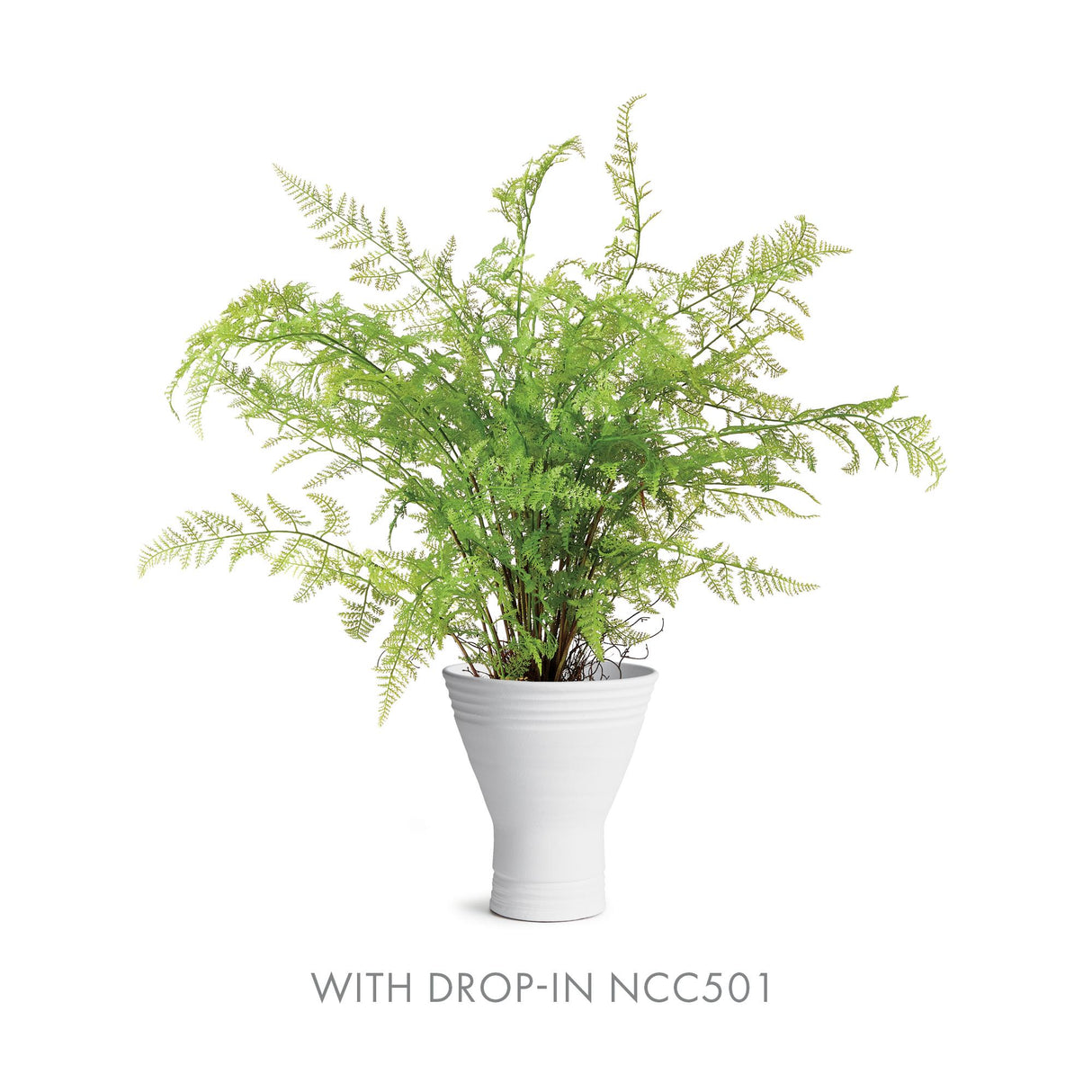 Napa White LARSON VASE SHORT