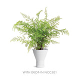 Napa White LARSON VASE SHORT