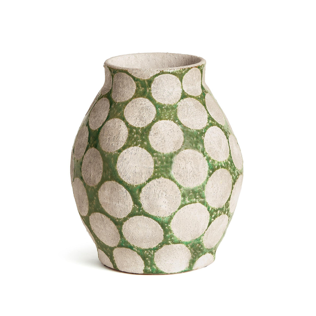 Napa Green/Light Gray KILEY VASE SMALL