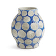 Napa Cobalt/Light Gray KILEY VASE SMALL