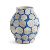 Napa Cobalt/Light Gray KILEY VASE SMALL