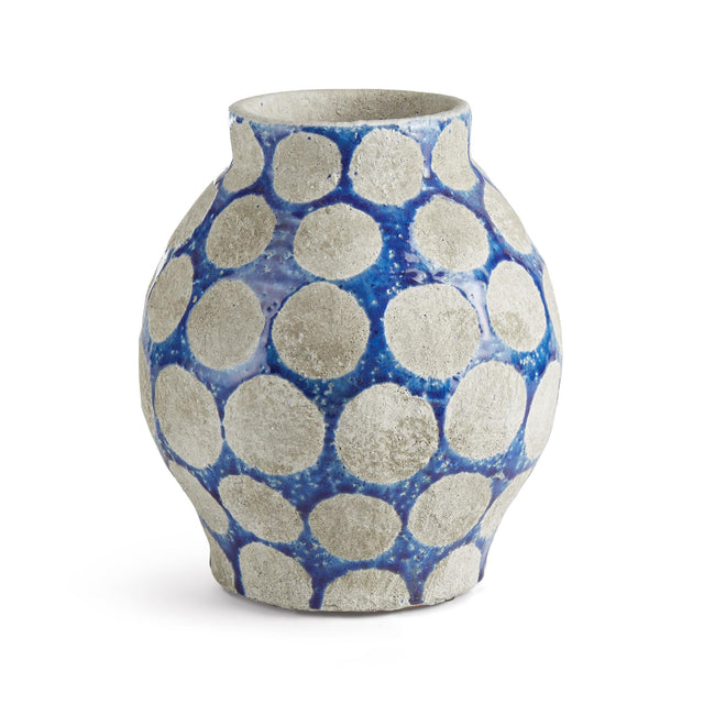 Napa Cobalt/Light Gray KILEY VASE SMALL