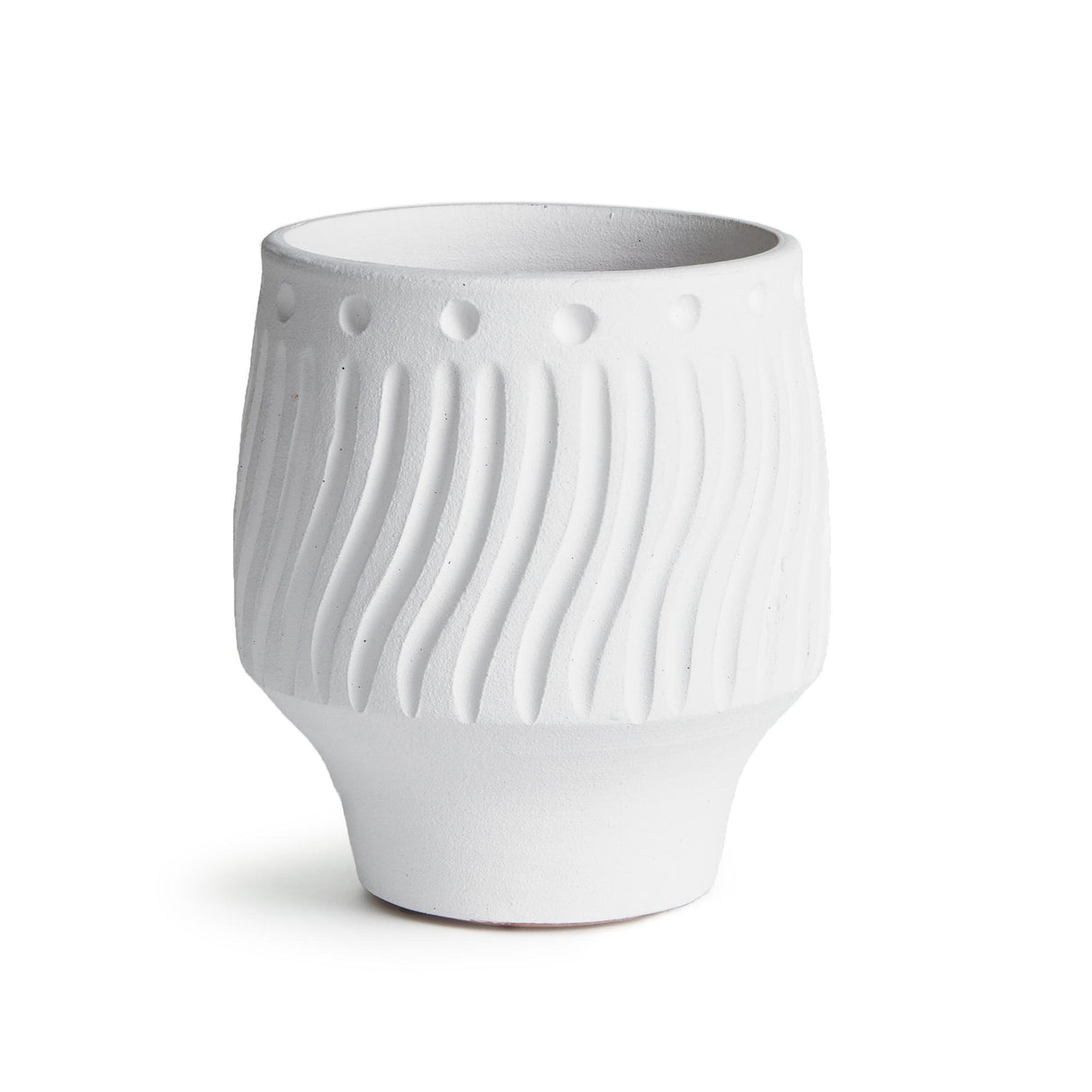 Napa White LARSON CACHEPOT