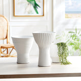Napa White:Fits topselling dropins, pairings at left LARSON VASE TALL