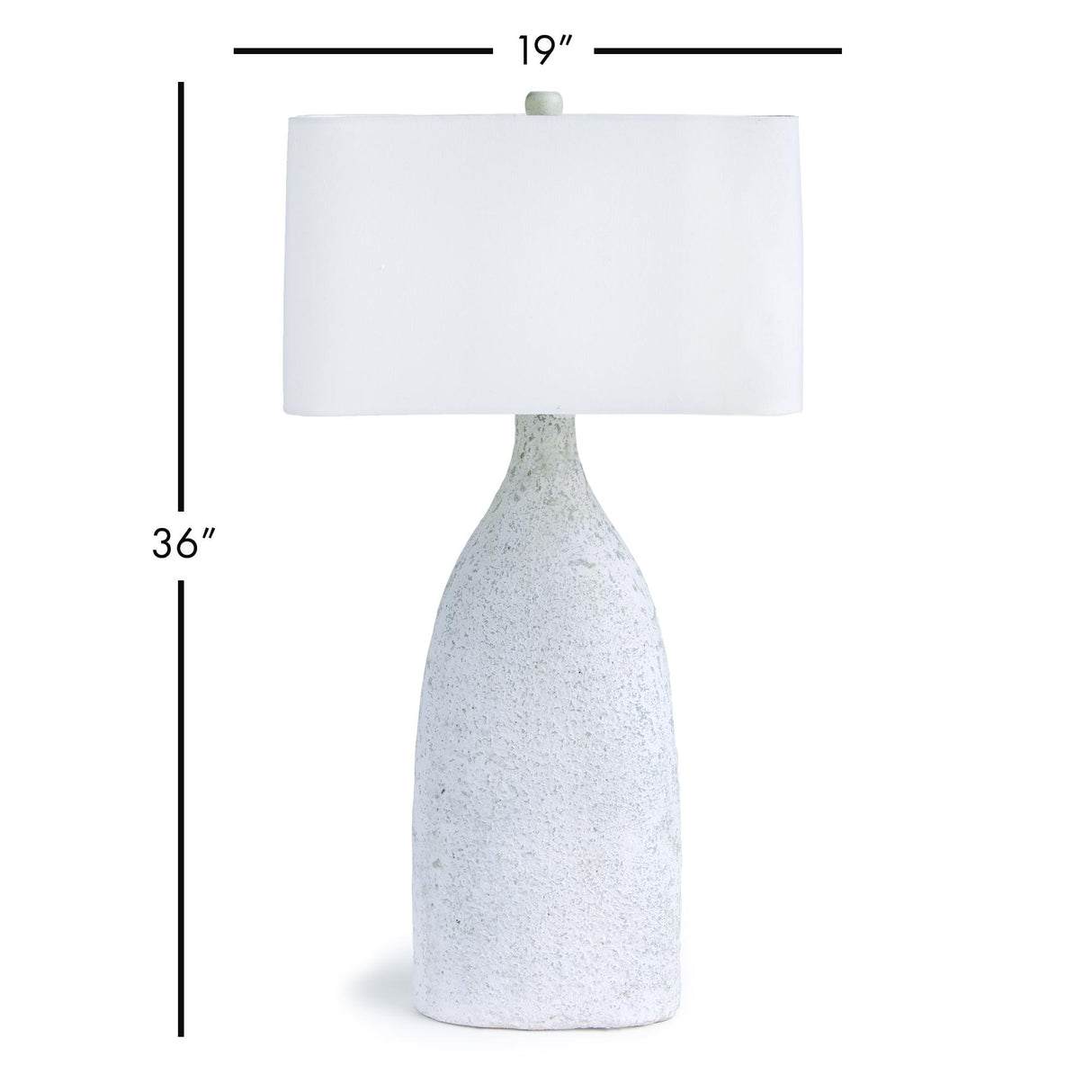 Napa White SONORA LAMP LARGE
